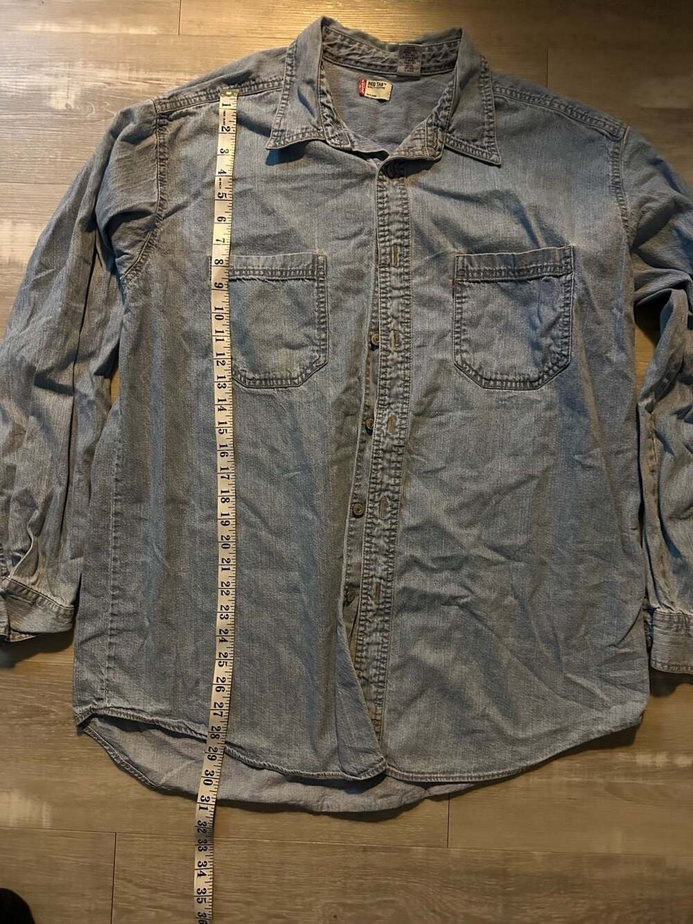 Levi's Red Tab Men's Long Sleeve Denim Button-Down Shirt